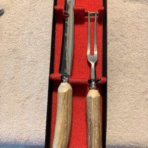 Vintage HOFFRITZ GERMANY Carving Set